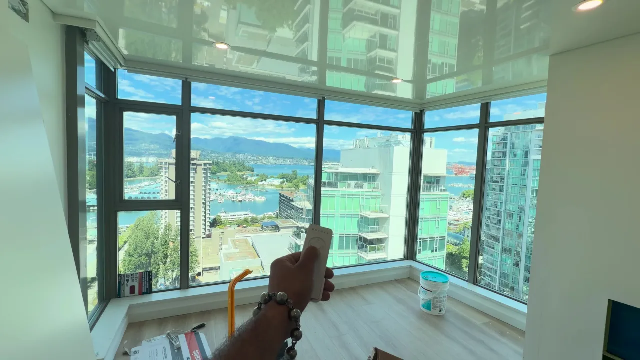 Motorized Roller Shades